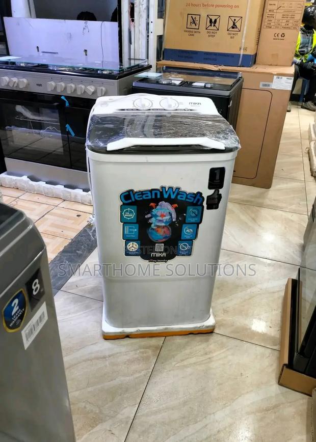 Mika 6kg Semi Automatic Top Load Washing Machine - main view