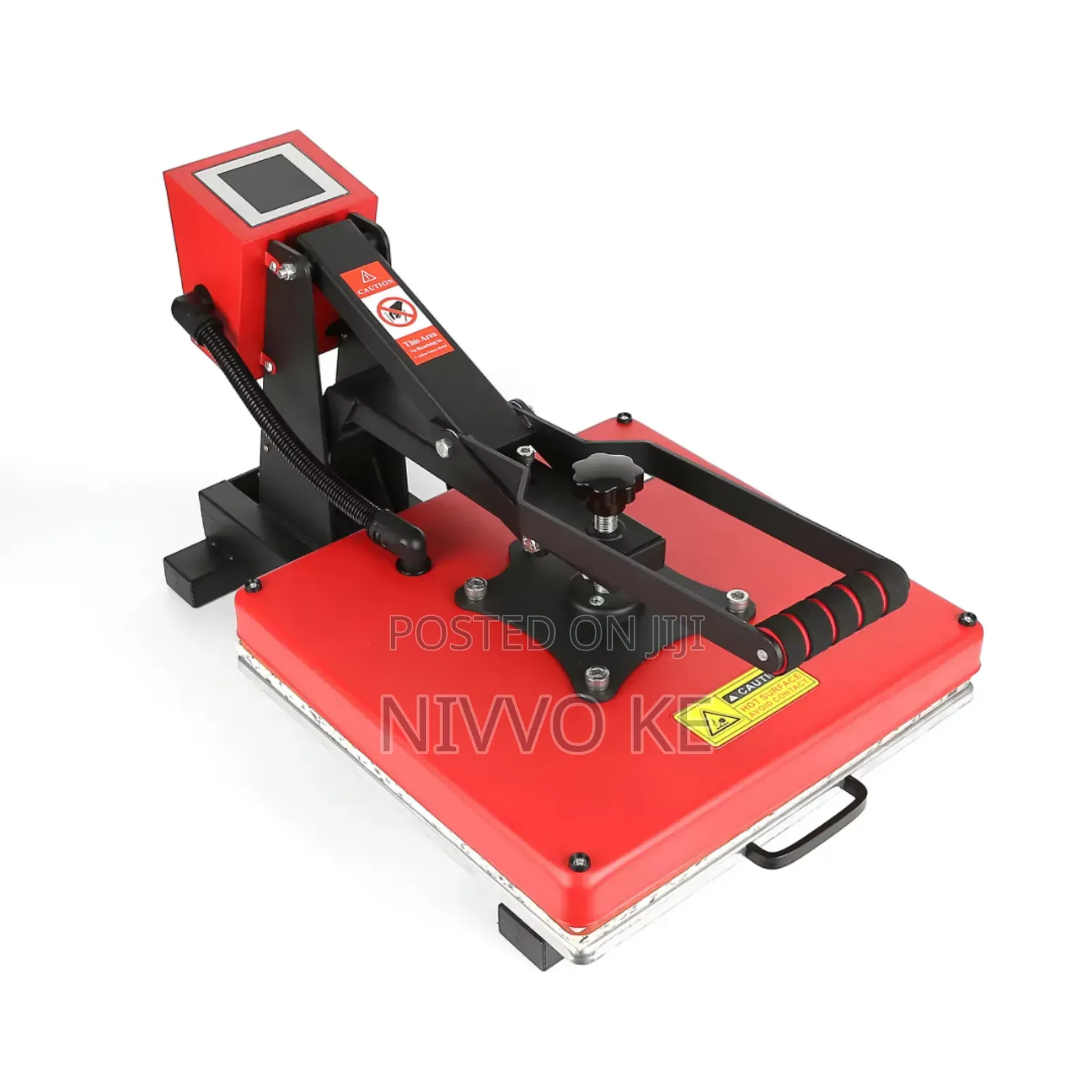 Flat Plate Heat Press – 38×38cm Area