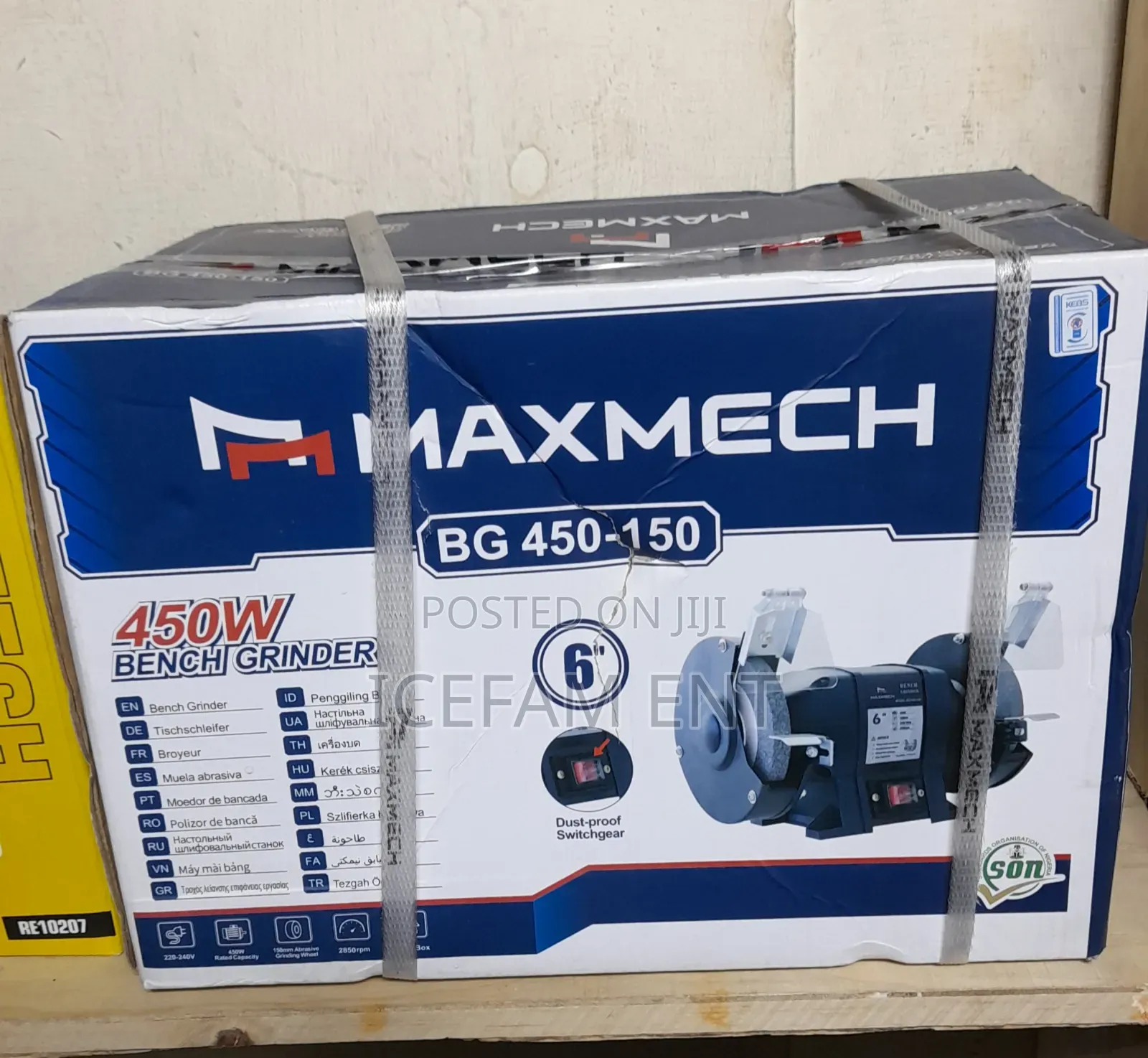 Maxmech 6inch Bench Grinder/450w Bench Grinder Machine