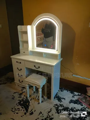 Luxury Led Light Dressing Table — Nairobi