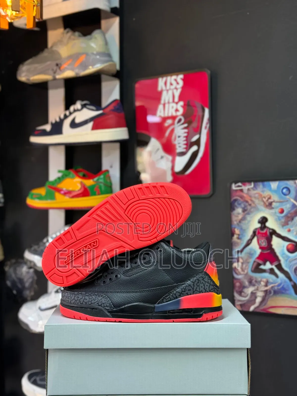 J.Balvin X Air Jordan 3 Retro "Rio"