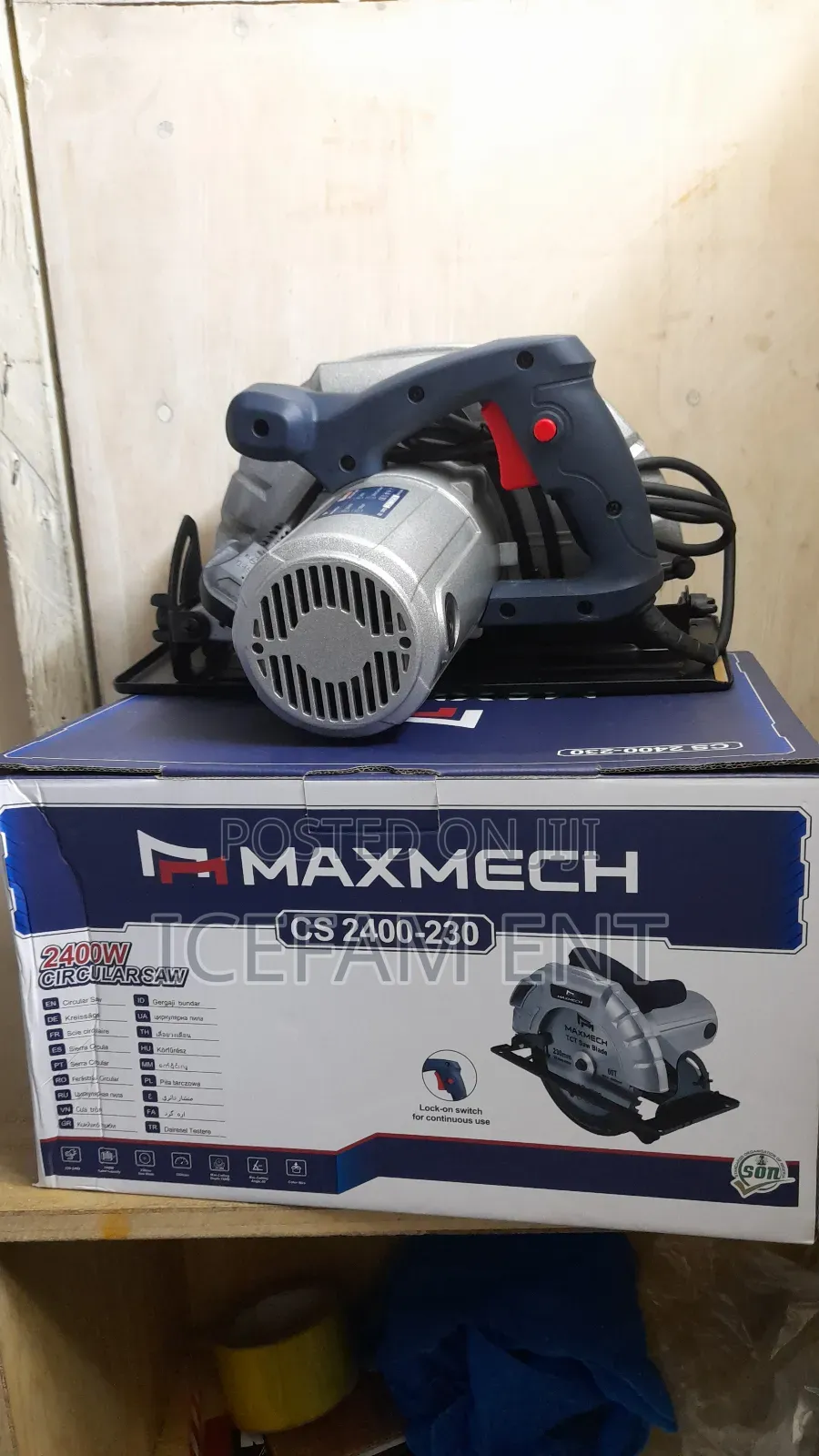 Maxmech Electric Circular Saw/2400w Electric Circular Saw