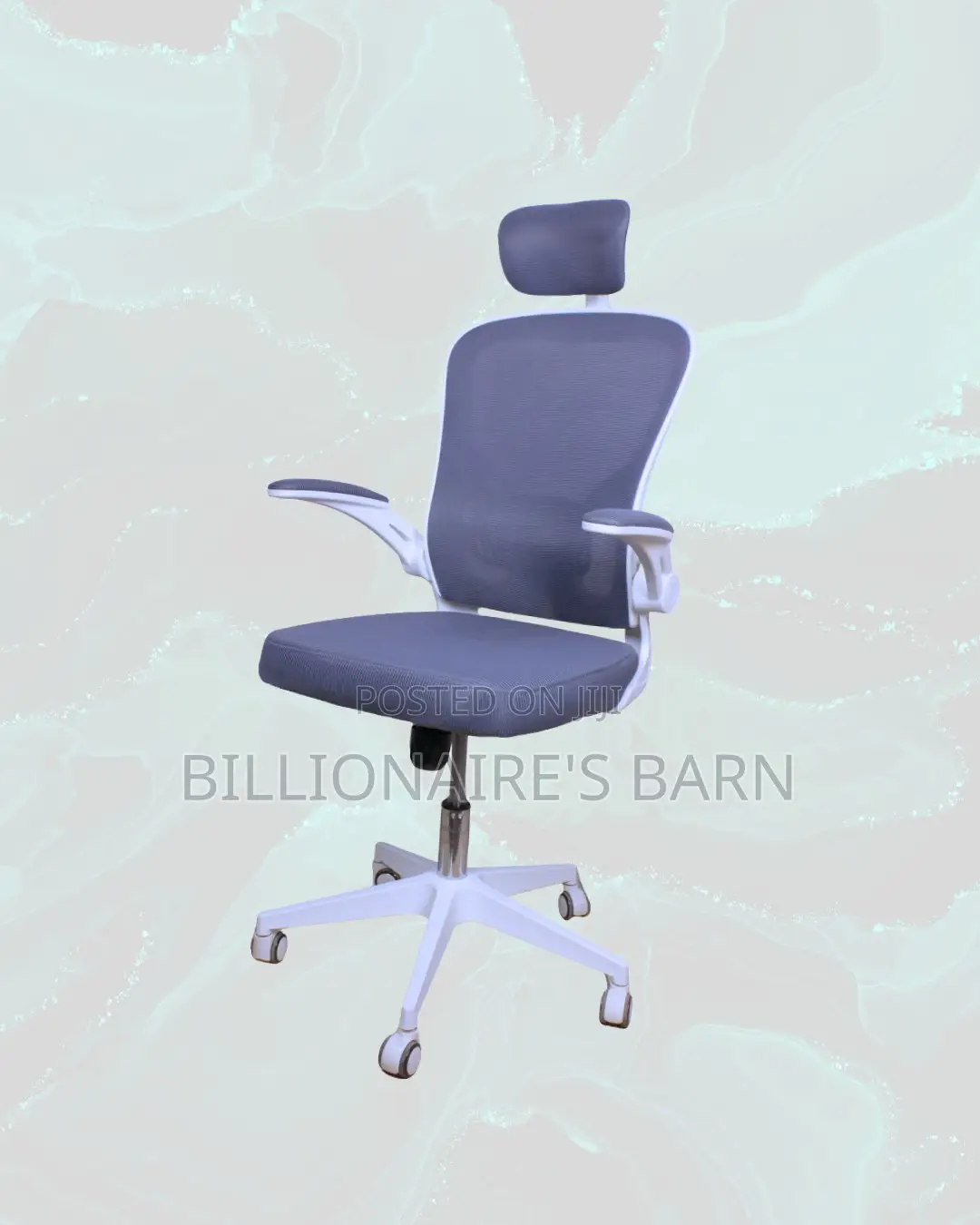 Headrest Office Chair for Long Workdays • Support That Lasts