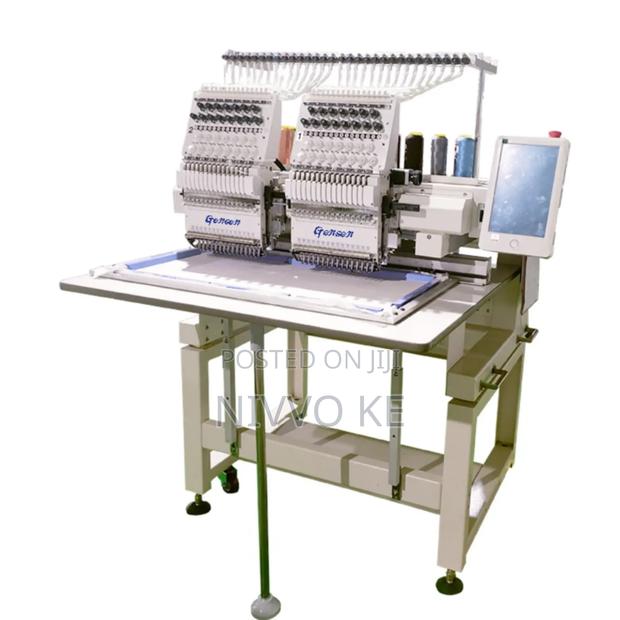 Professional 2 Head 9 Needle Embroidery System - thumbnail 3