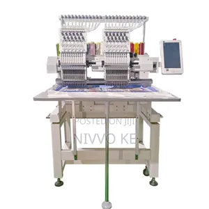 Professional 2 Head 9 Needle Embroidery System