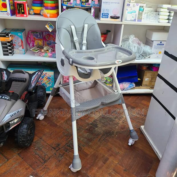 Baby Feeding Chair With Sefety Belt, Baby High Chair. - thumbnail 3