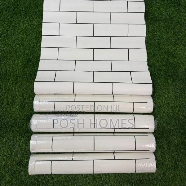 White Brick Glue Wallpapers