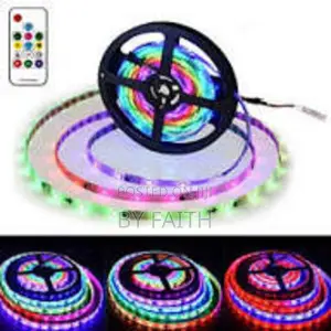 5m RGB Led Strip Light With Remote Control 2835 SMD Color