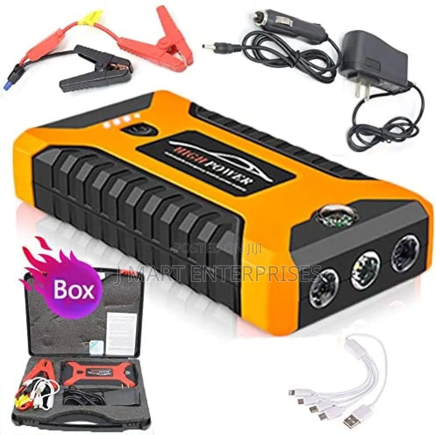 Jumpstarter Auto Buster Emergency Booster Car Charger Jump Start