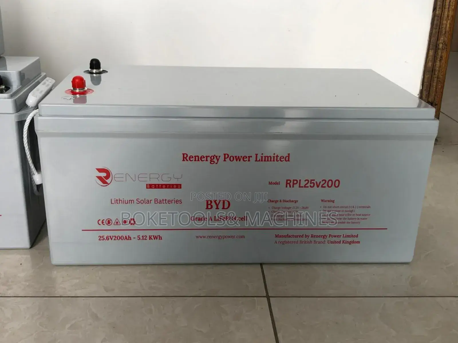 Renergy 200ah 24v Lithium Solar Battery