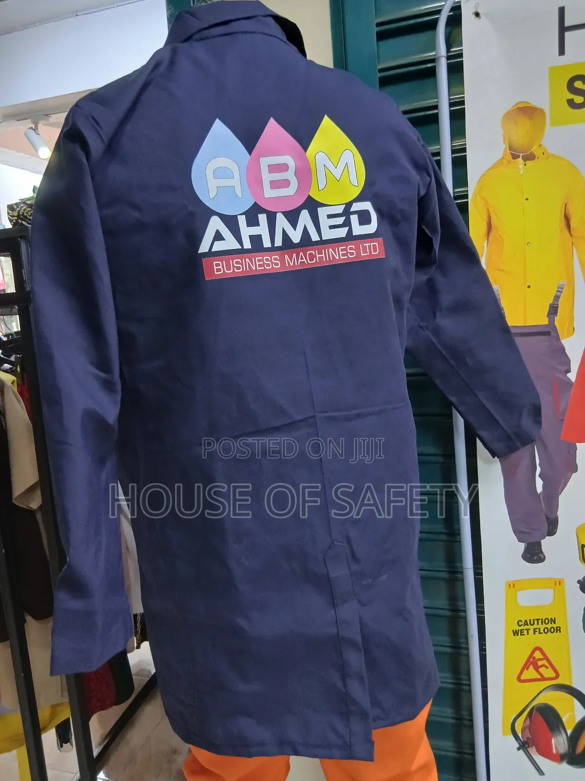 Factory Staff Navy Blue Dust Coats