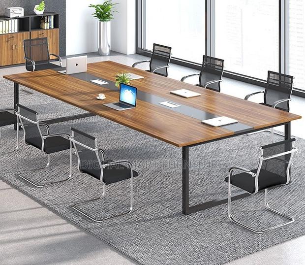 Brown 240cm Meeting Table for Teams