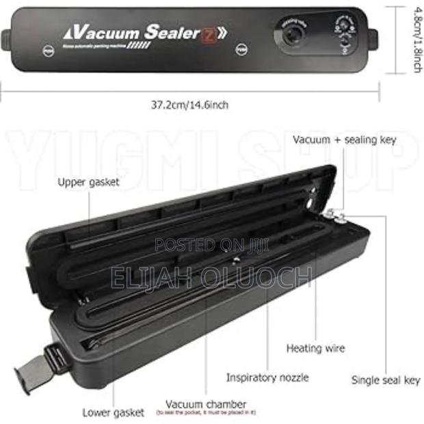 High Pressure Automatic Vacuum Sealer Machine + 10pcs Sealing Paper - thumbnail 6