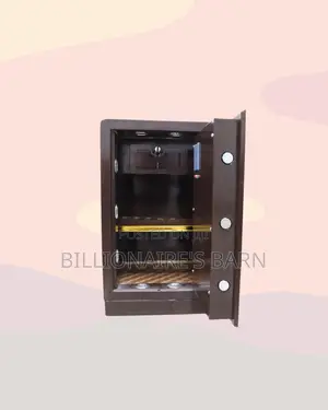 Fireproof Biometric Steel Safe 80kg | Secure Storage, Dual Alarm