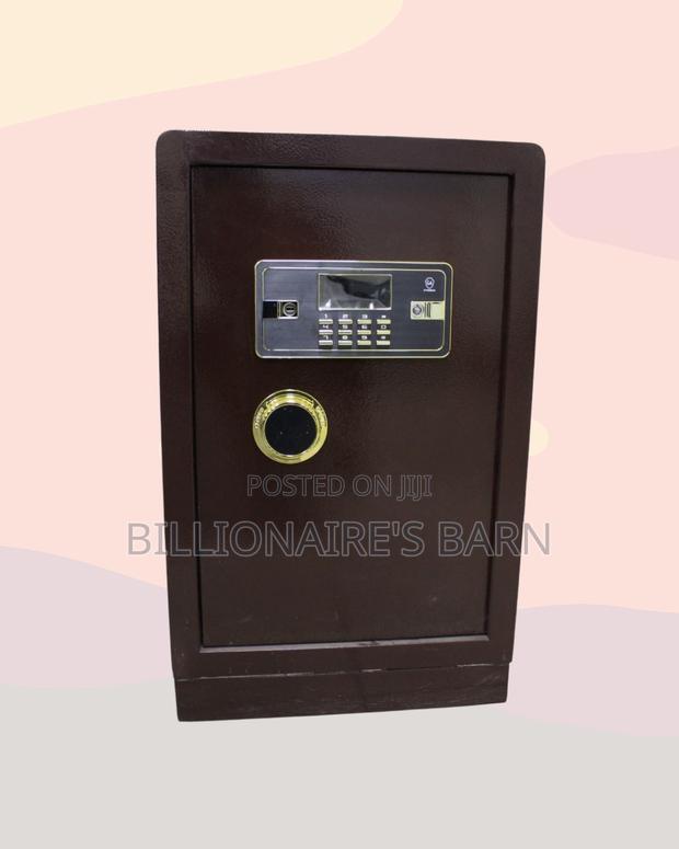 Fireproof Biometric Steel Safe 80kg | Secure Storage, Dual Alarm - thumbnail 2