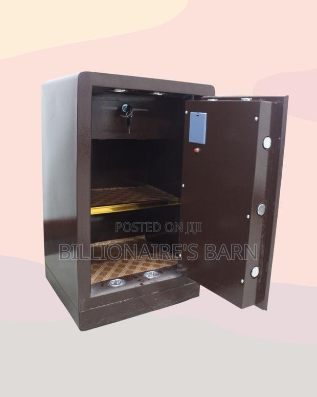 Fireproof Biometric Steel Safe 80kg | Secure Storage, Dual Alarm - thumbnail 3