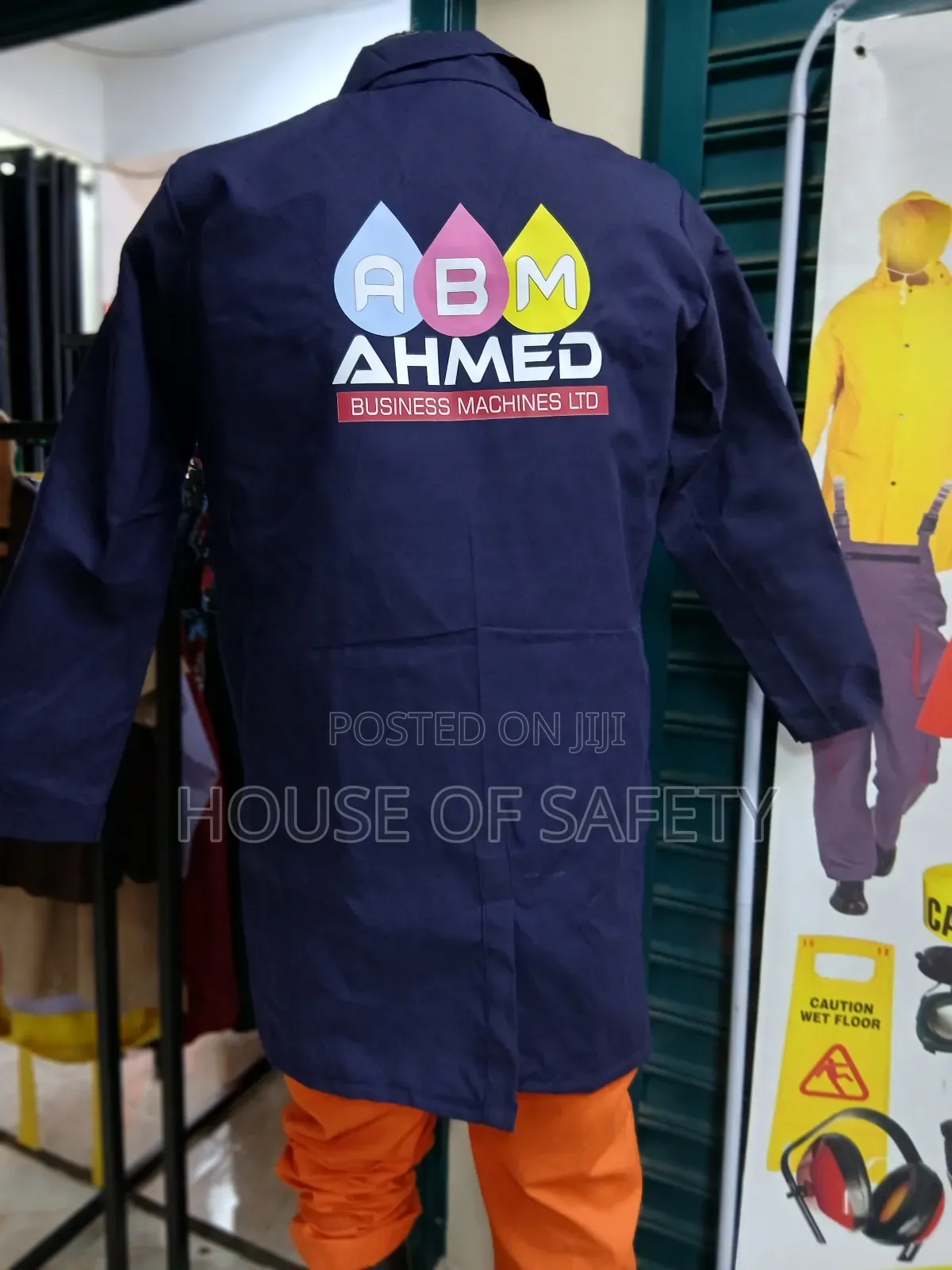 Cleaners Dark Blue Xl Dust Coats
