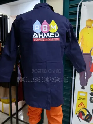 Cleaners Dark Blue Xl Dust Coats
