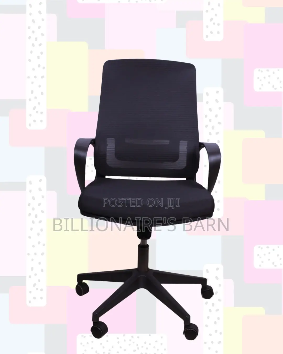 Ergonomic Work Chair for Home and Office | Lower-Back Support