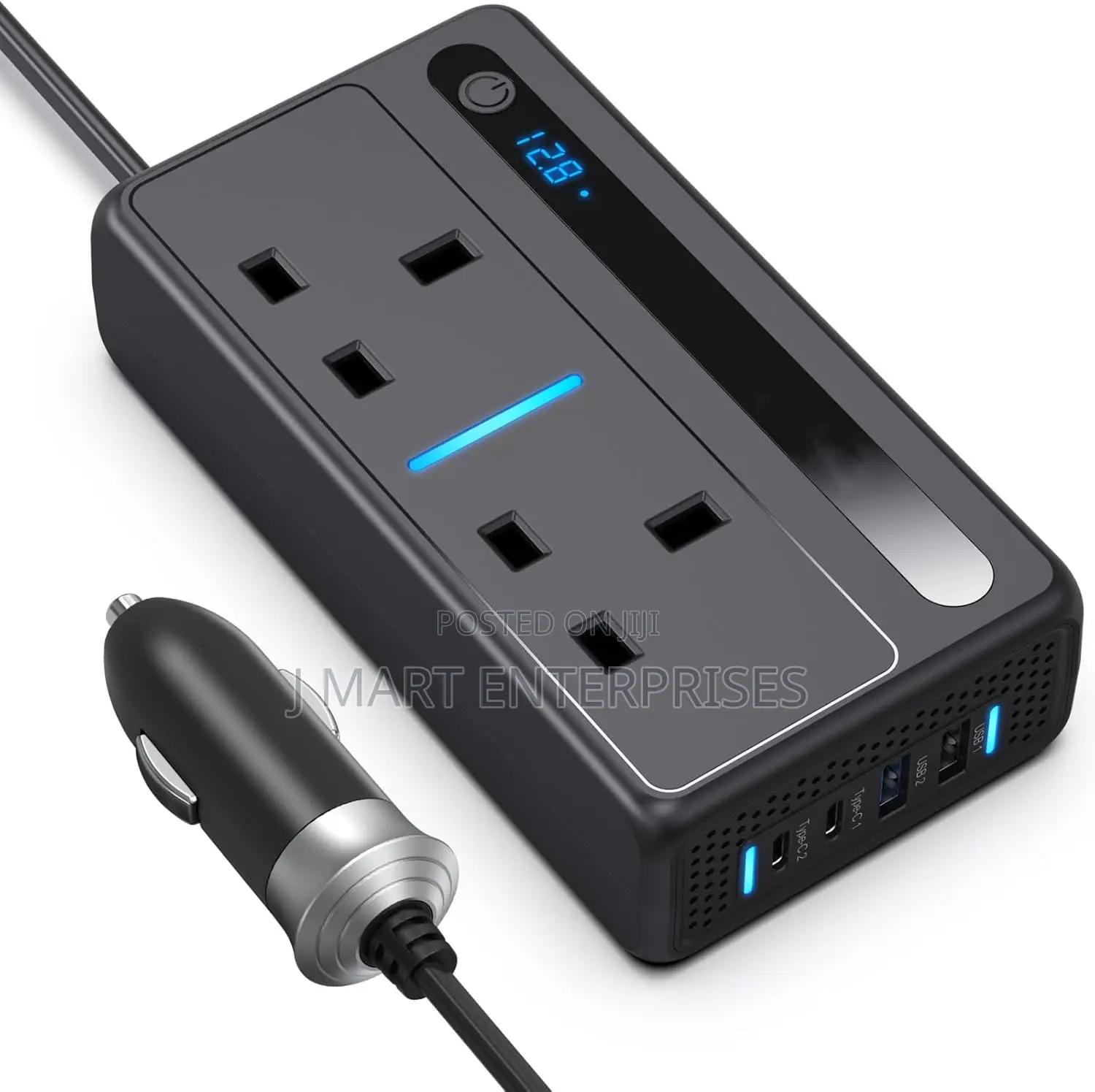 Fast Charging Car Charger With Cigarette Lighter Plug for Trip
