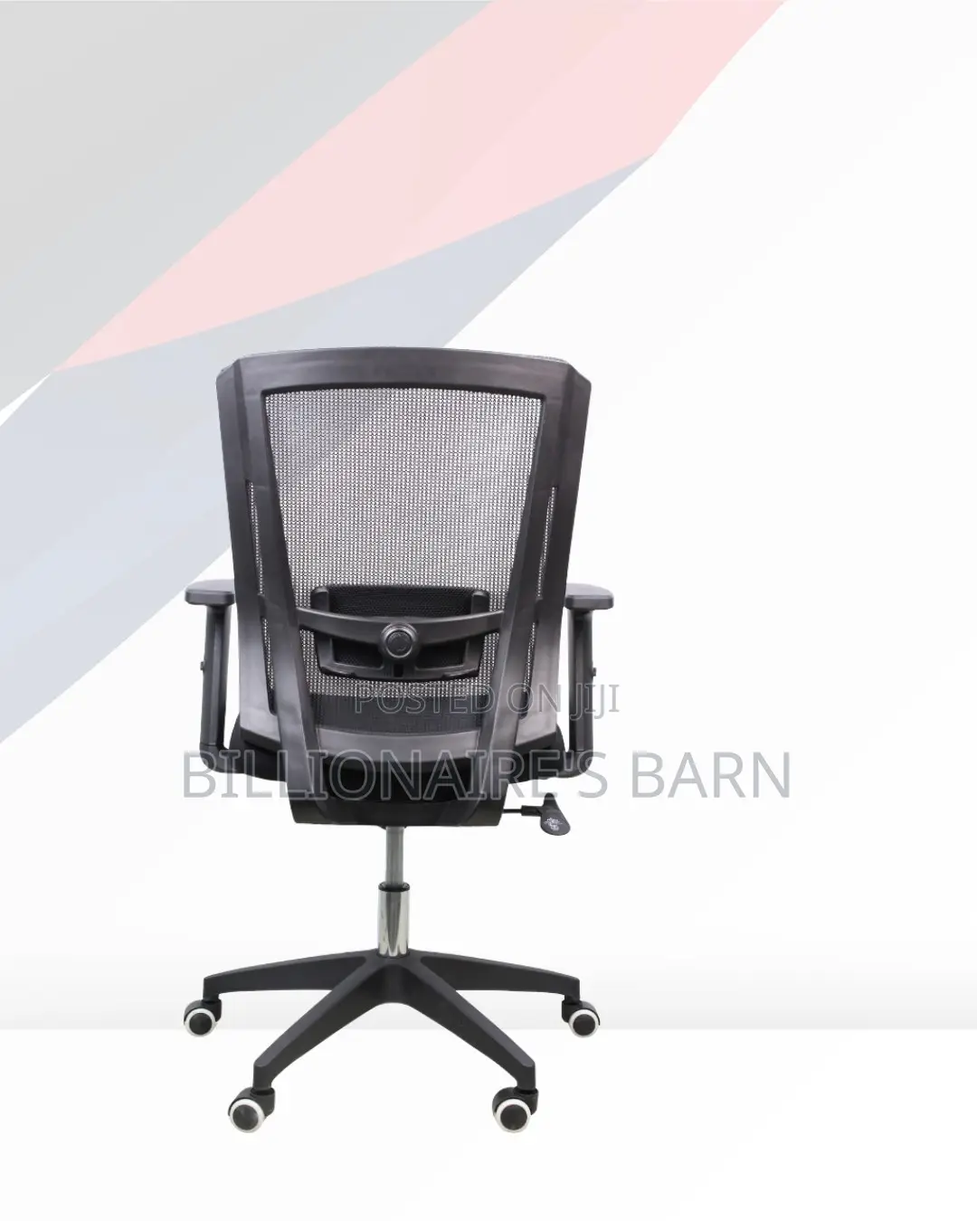 Barn Origin Mid-Back Office Chair |Posture Support, Durable Nylon Base