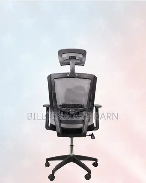 Breathable Mesh Office Chair — Clean Look, Durable Nylon Base