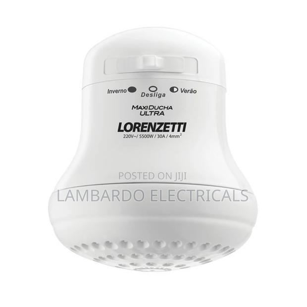 Lorenzetti Maxi Ducha Ultra Instant Electric Shower Head.