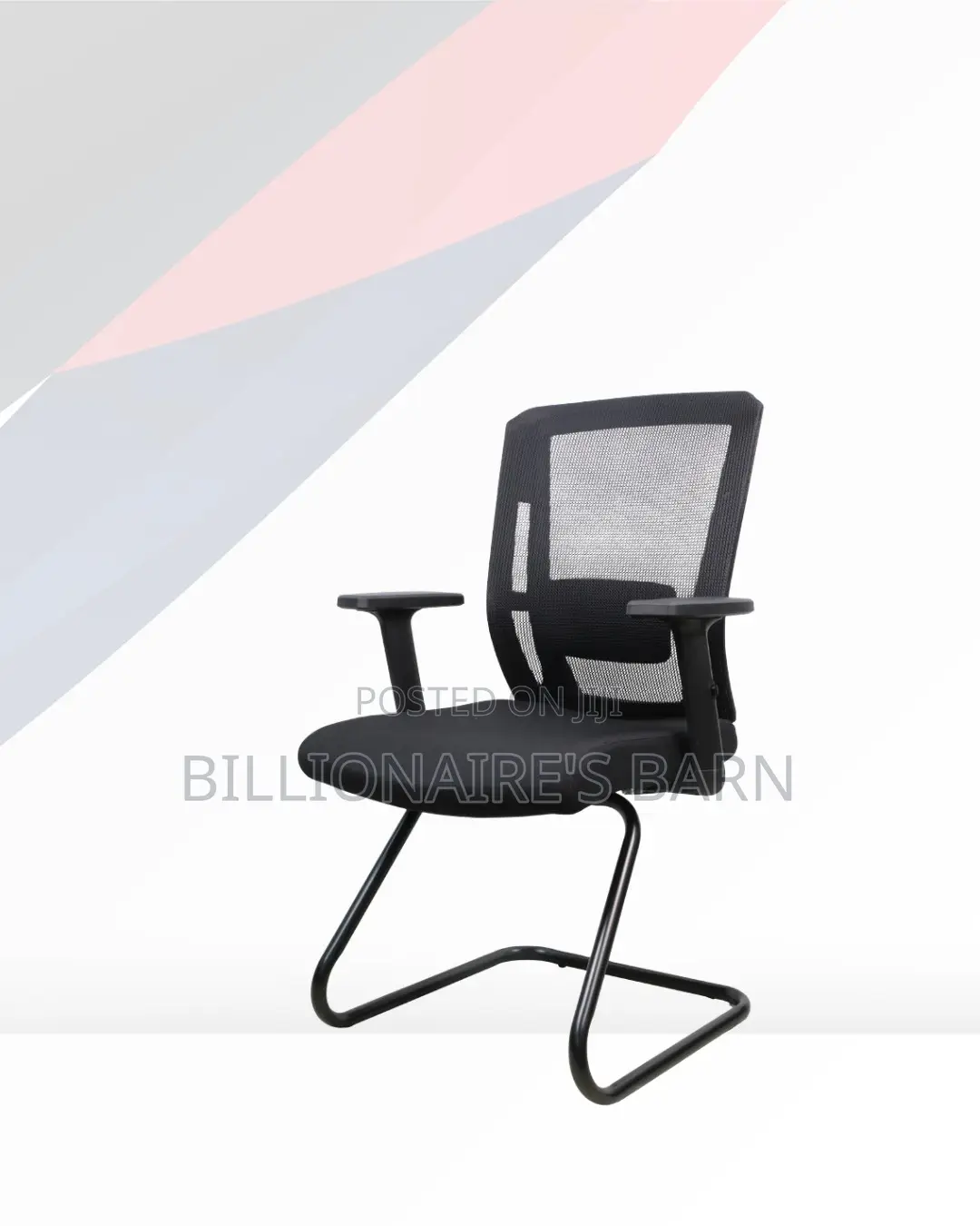 Barn Origin Visitor Chair for Office • Neat Professional Look
