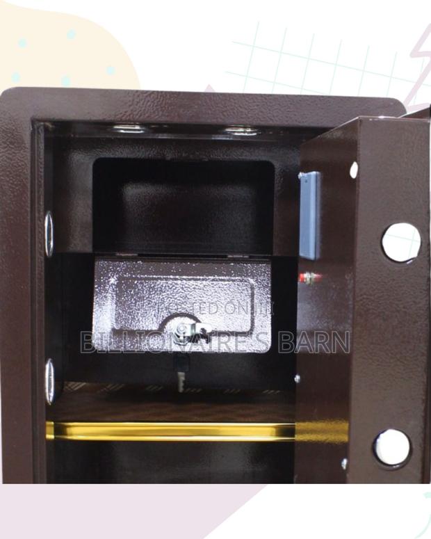 Biometric Digital Safe 60kg •Valuables Protection, Dual Alarm Security - thumbnail 4
