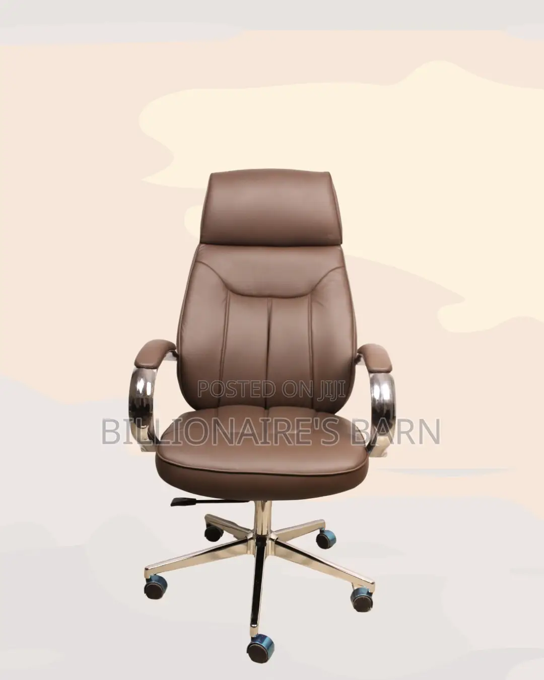 Executive Leather Chair | Workday Comfort, Padded Arm Comfort