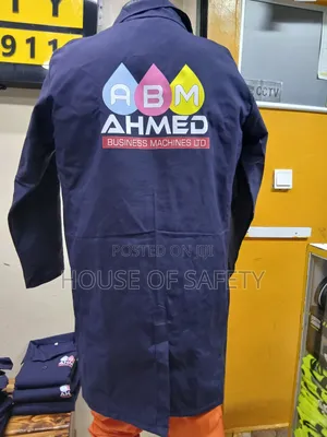 265gsm Reinforced Dark Blue Dustcoats With Nairobi
