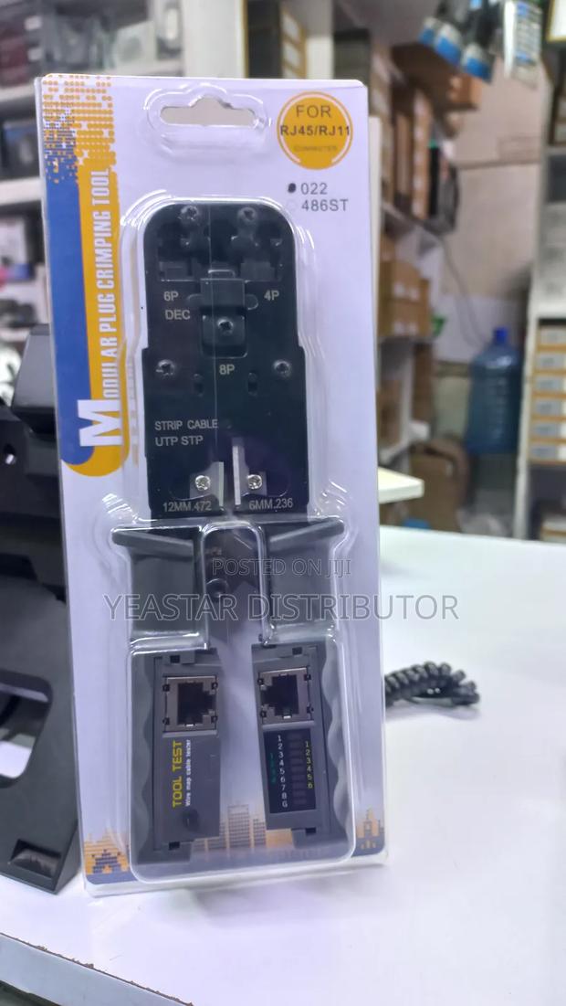 Modular Plug Crimping Tool - main view