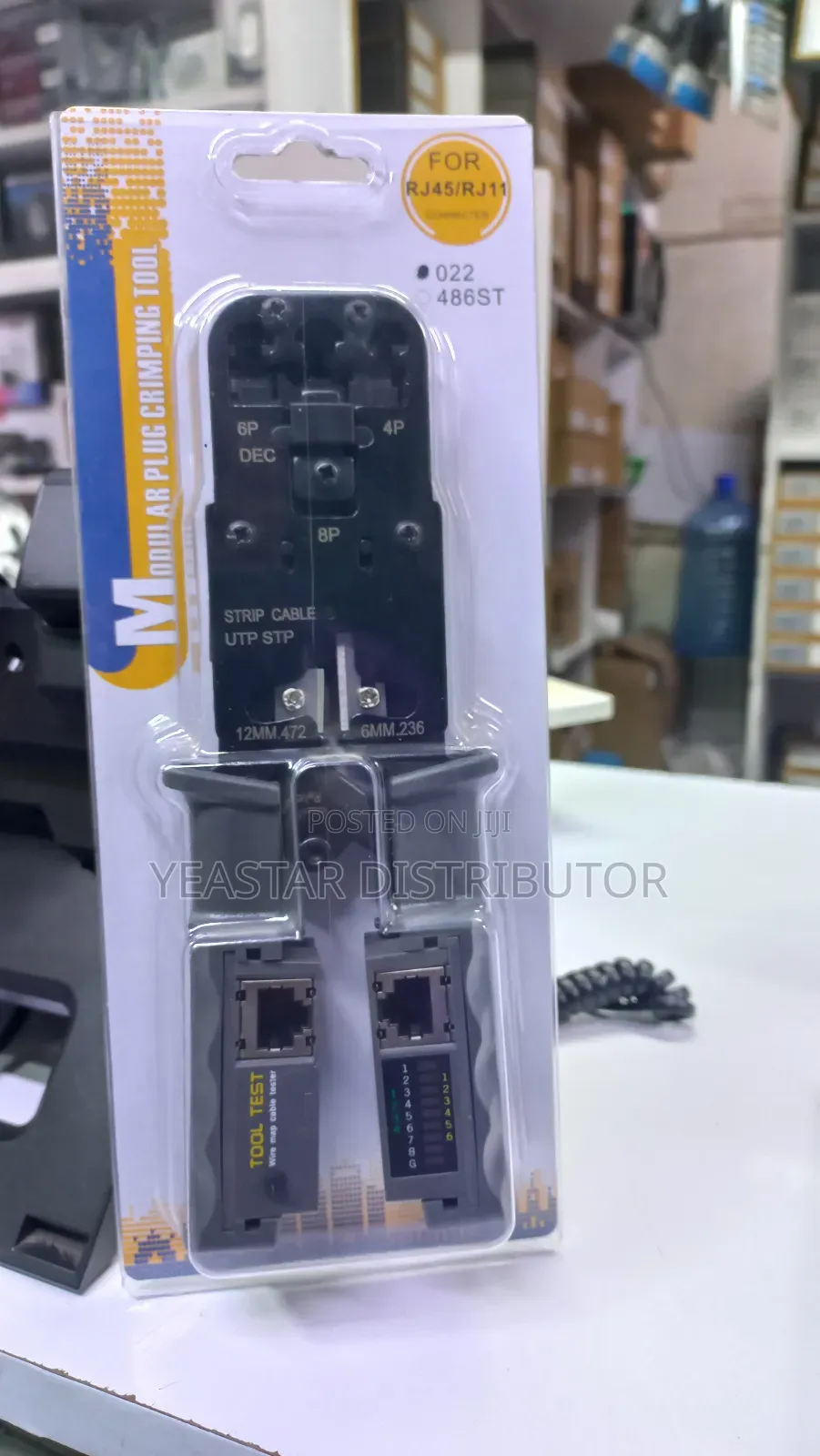 Modular Plug Crimping Tool