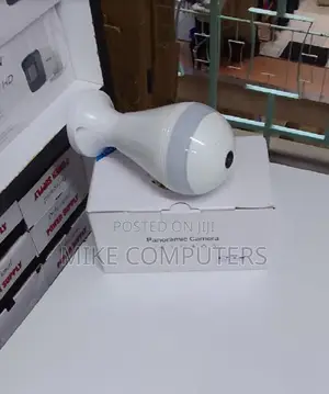 360 Degree 1080p Hd Easy Installation Home Security Wifi Bulb Camera
