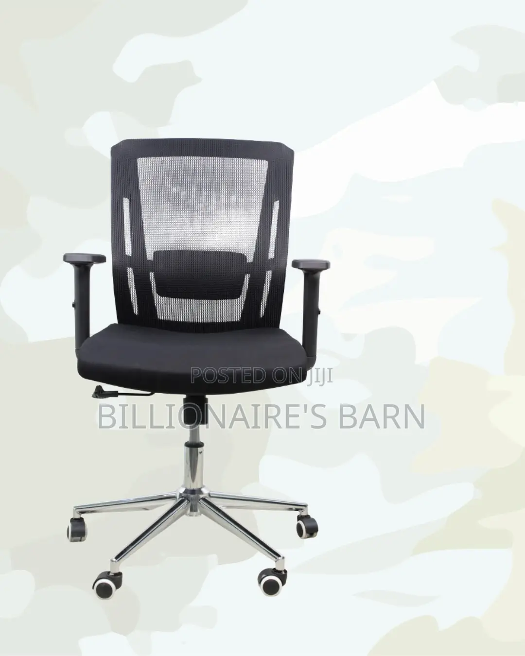 Barn Origin Office Chair Mid-back Chrome Base | Comfort Meets Style