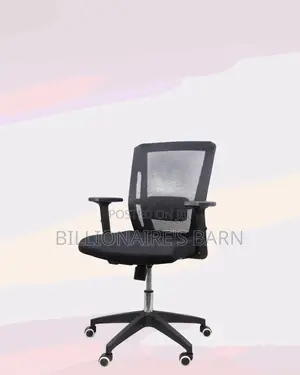 Barn Origin Office Chair Mid-Back Nylon Base — Easy Adjustments