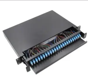 Lw-Odf-24lc-Load-Rm - Fiber Patch Panel, Lc*24, With Splice Tray, 19"