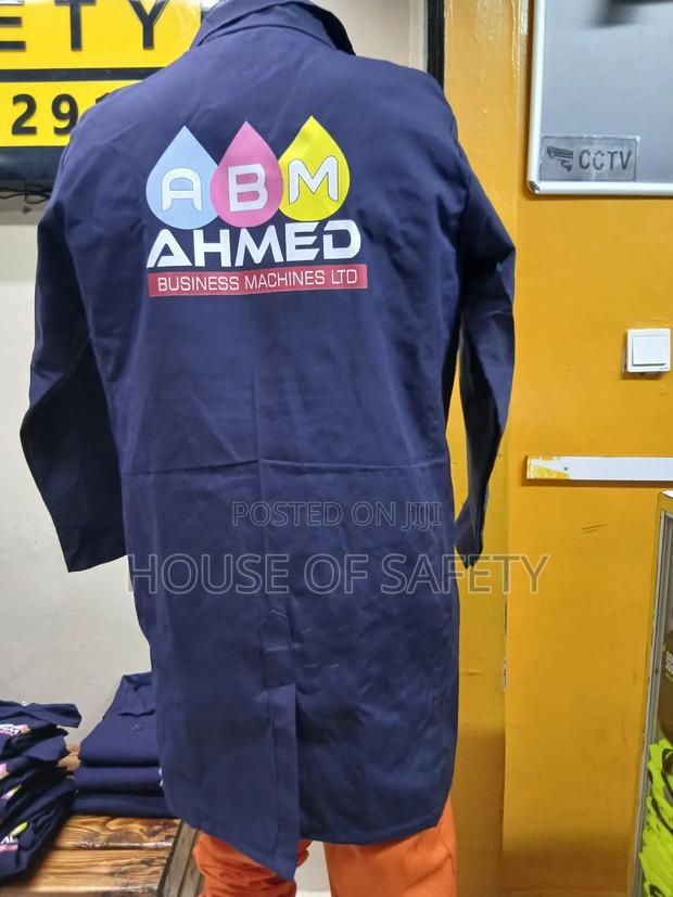 Workwear Navy Coat - thumbnail 2