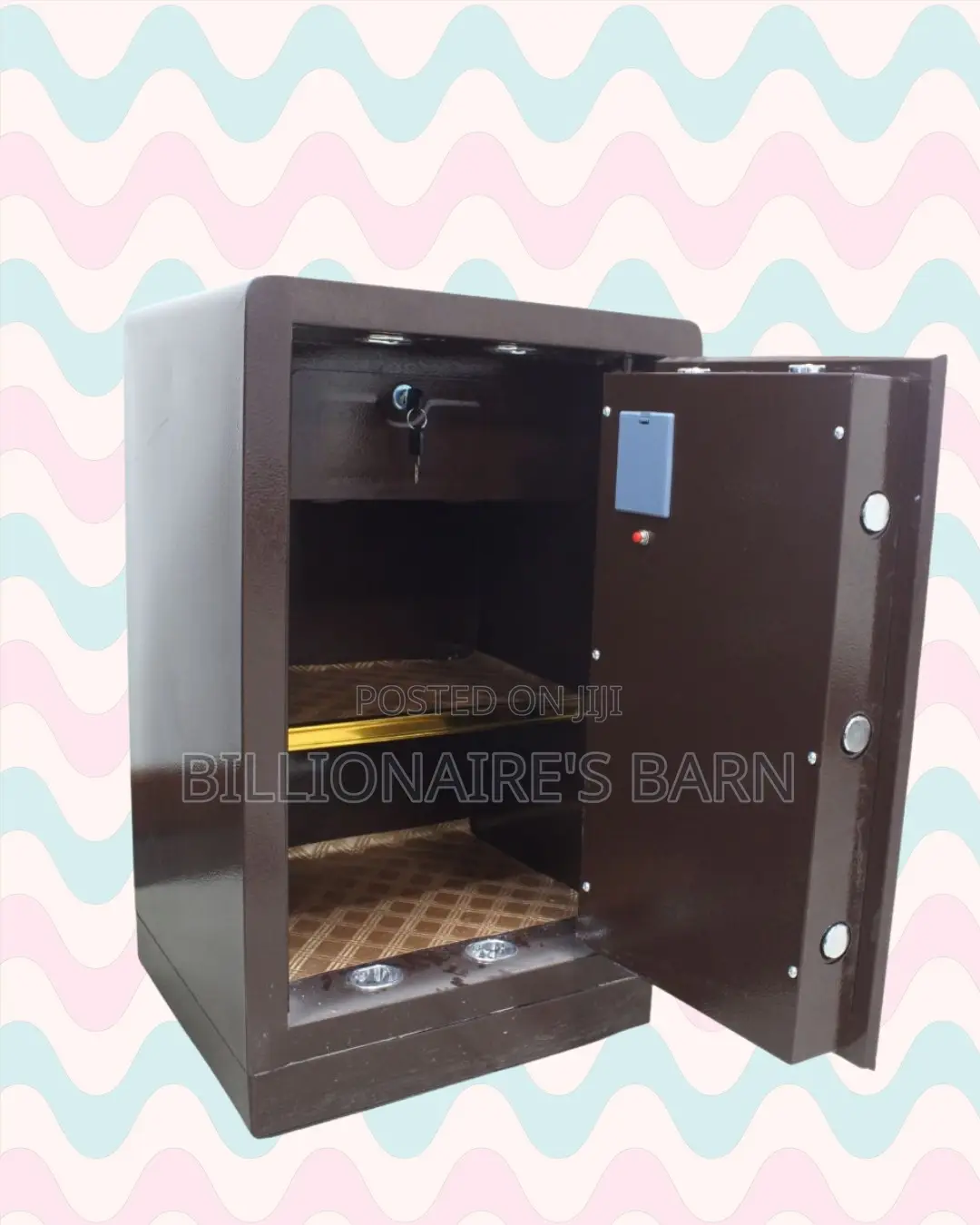 Fireproof Biometric Safe 70kg — Fireproof Safety, Fingerprint Access