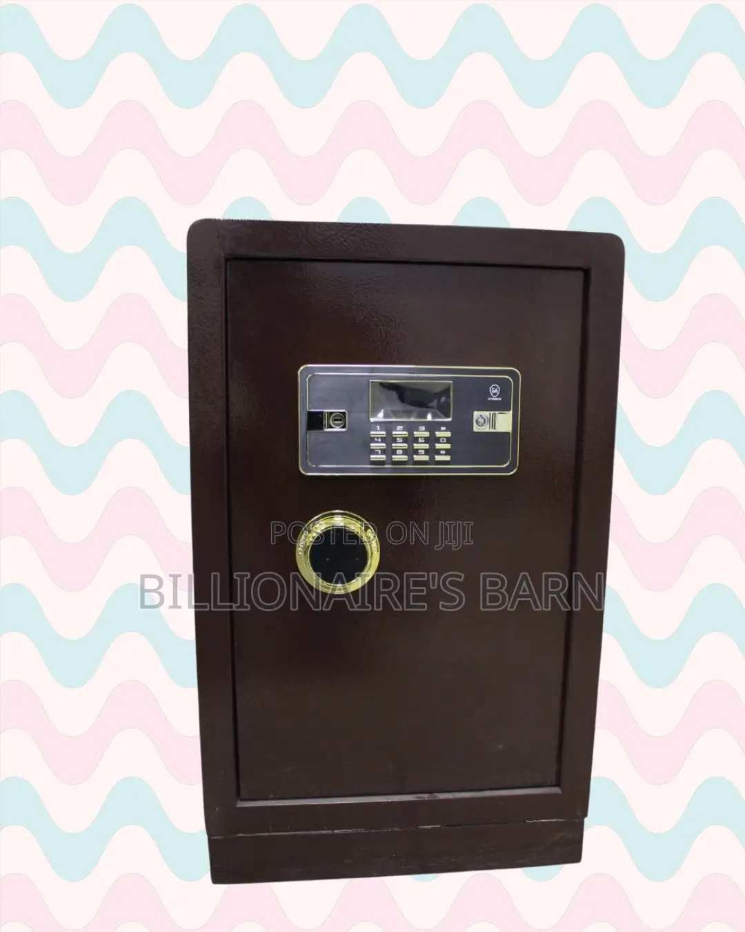 Fireproof Biometric Safe 70kg — Fireproof Safety, Fingerprint Access