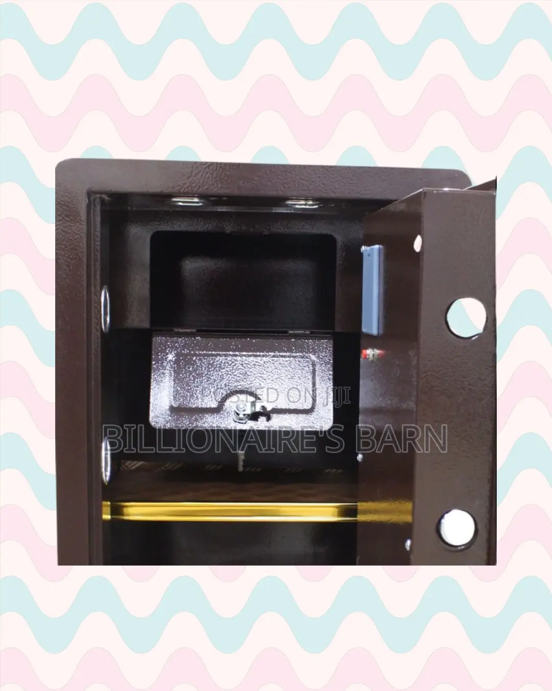 Fireproof Biometric Safe 70kg — Fireproof Safety, Fingerprint Access