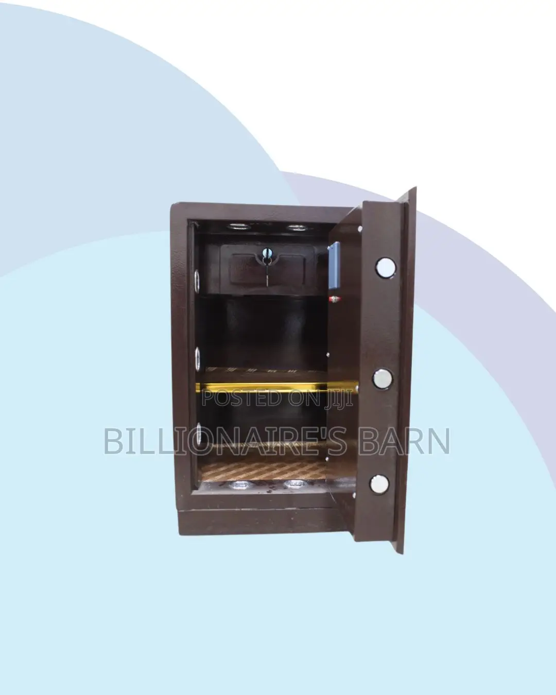 Biometric Digital Safe 80kg — Fireproof Safety, Steel Body Build