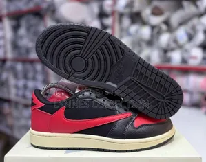 Jordan 1 Travis Scott Bred ,Reverse Sizes 38-45