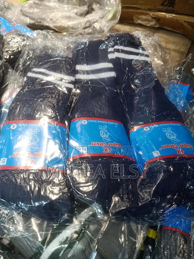 Green Navyblue School Socks - thumbnail 2