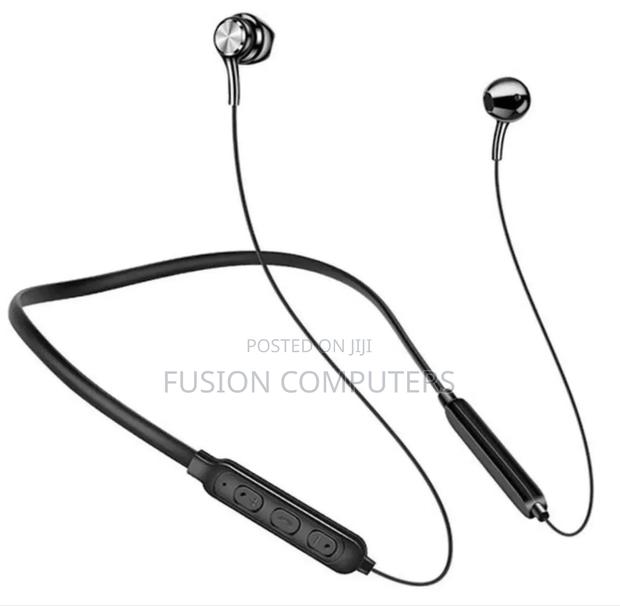 Rapoo Neckband Bluetooth Earphones S120 – Black - thumbnail 2