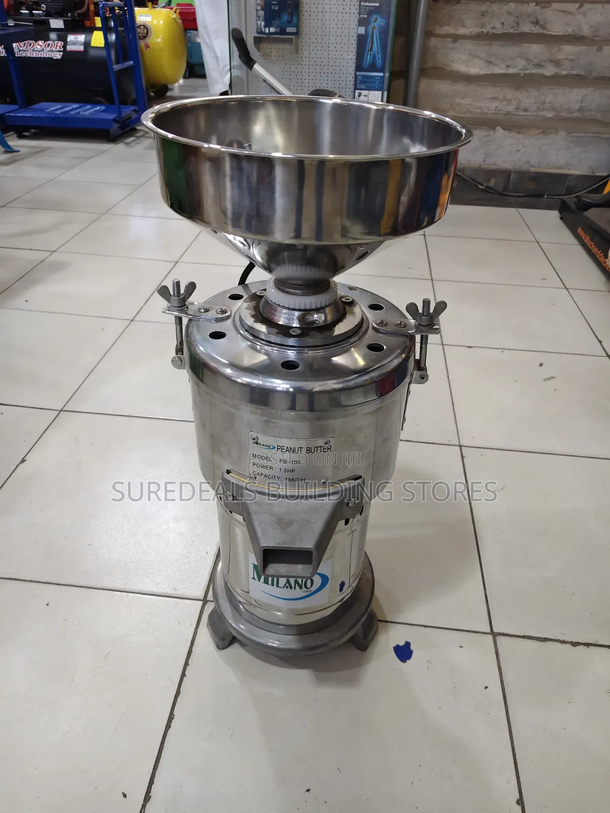 New Peanut Butter Machine With 1.5hp Motor