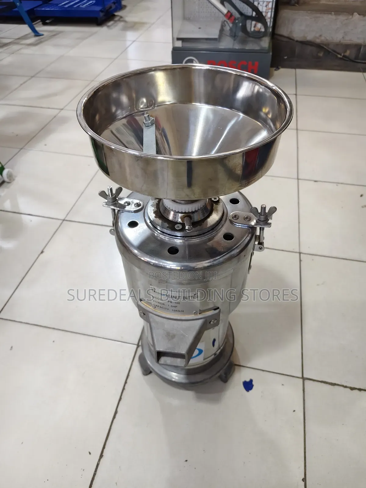 New Peanut Butter Machine With 1.5hp Motor