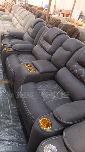 Fine Bold 7 Seater Semi Recliner Sofa Set 3,2,1,1
