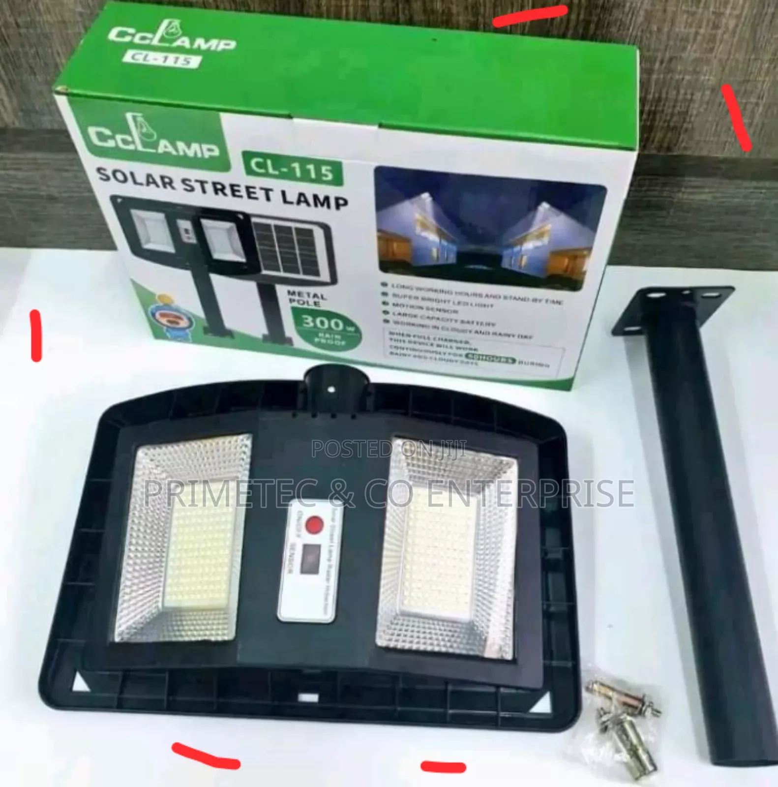 300w Cl 115 Street Lamp Solar Street Light Lamp