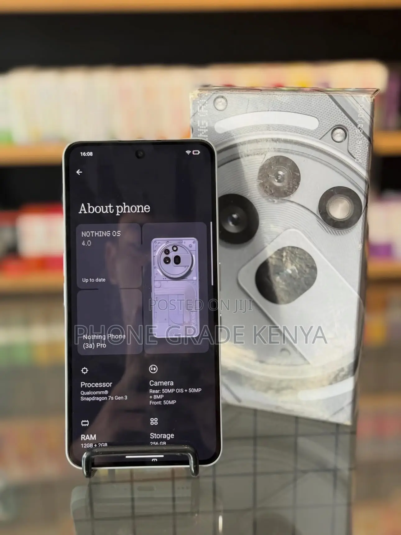 New Nothing Phone 3a Pro 256 GB White